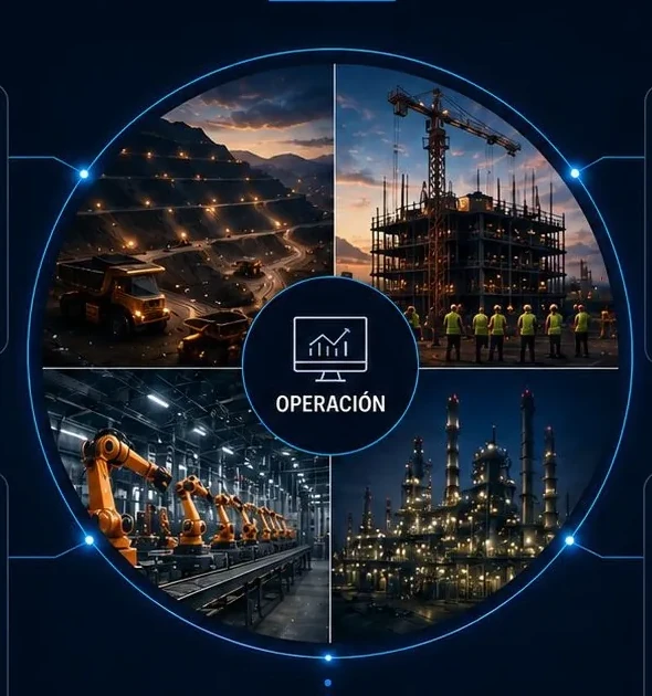 Infografía de principales desafíos operacionales